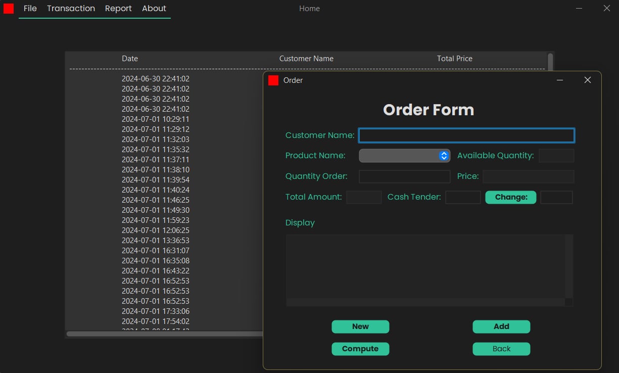 Inventory Management System preview